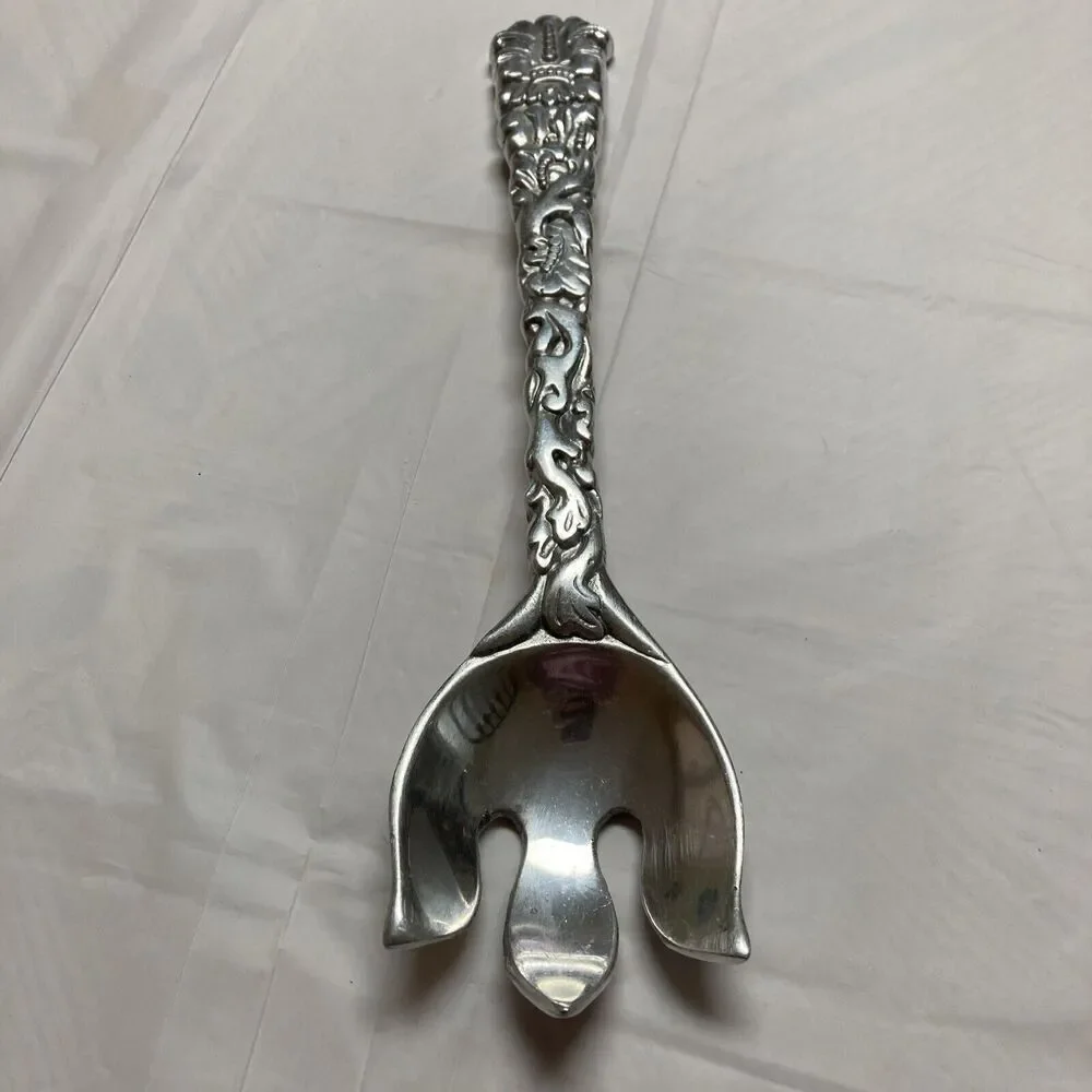 Charter Club Country Chateau Silver Salad Large Fork & Spoon Set 1997 Vintage